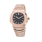Nautilus Rose Gold Stainless Steel Quartz Watch