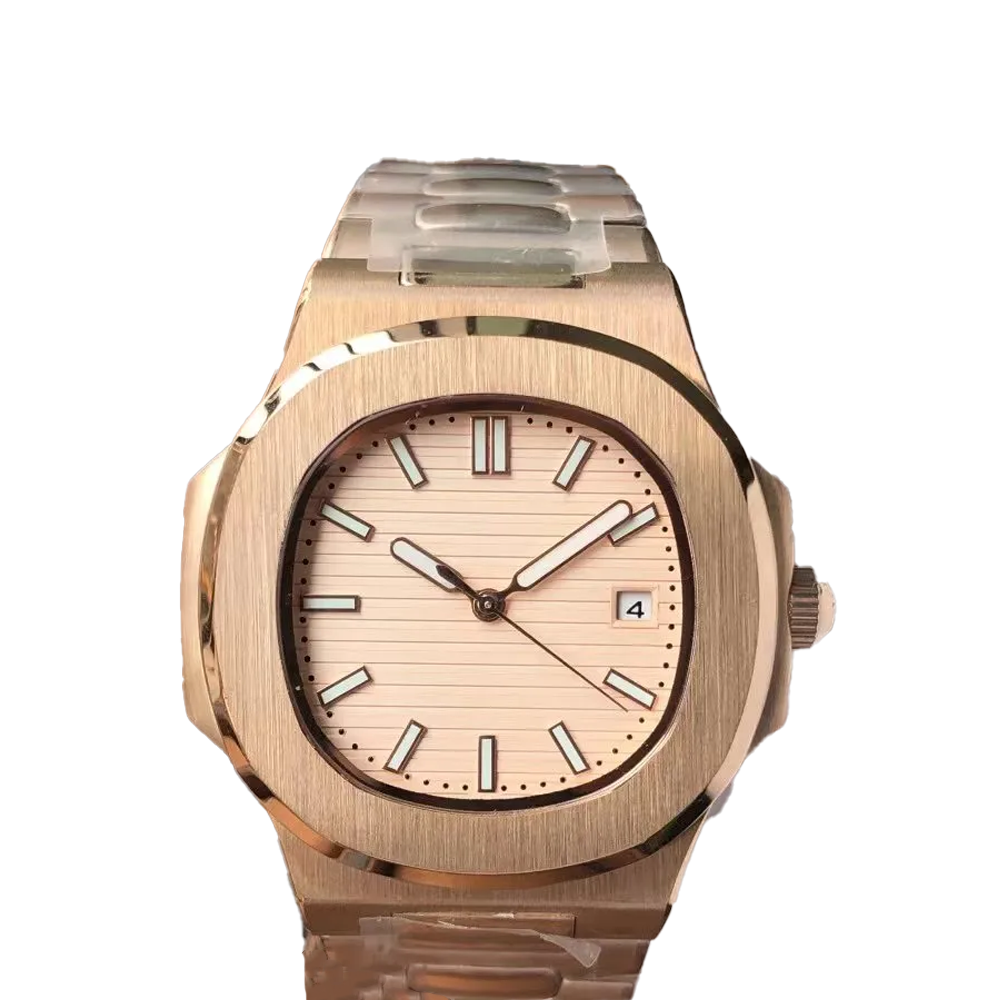 Nautilus Rose Gold-Tone Case & Bracelet Watch