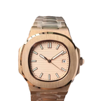 Nautilus Rose Gold-Tone Case & Bracelet Watch