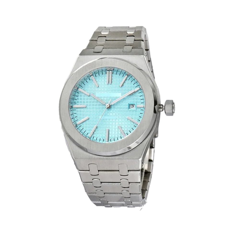 Men's Automatic Mechanical Tiffany Blue Dial Watch