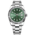 41mm with Mint Green Dial & Fluted Bezel Watch
