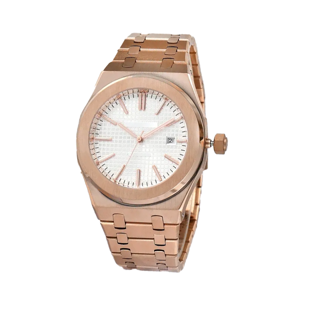 41mm Luxury AP Automatic Crystal Dial Pattern Watch