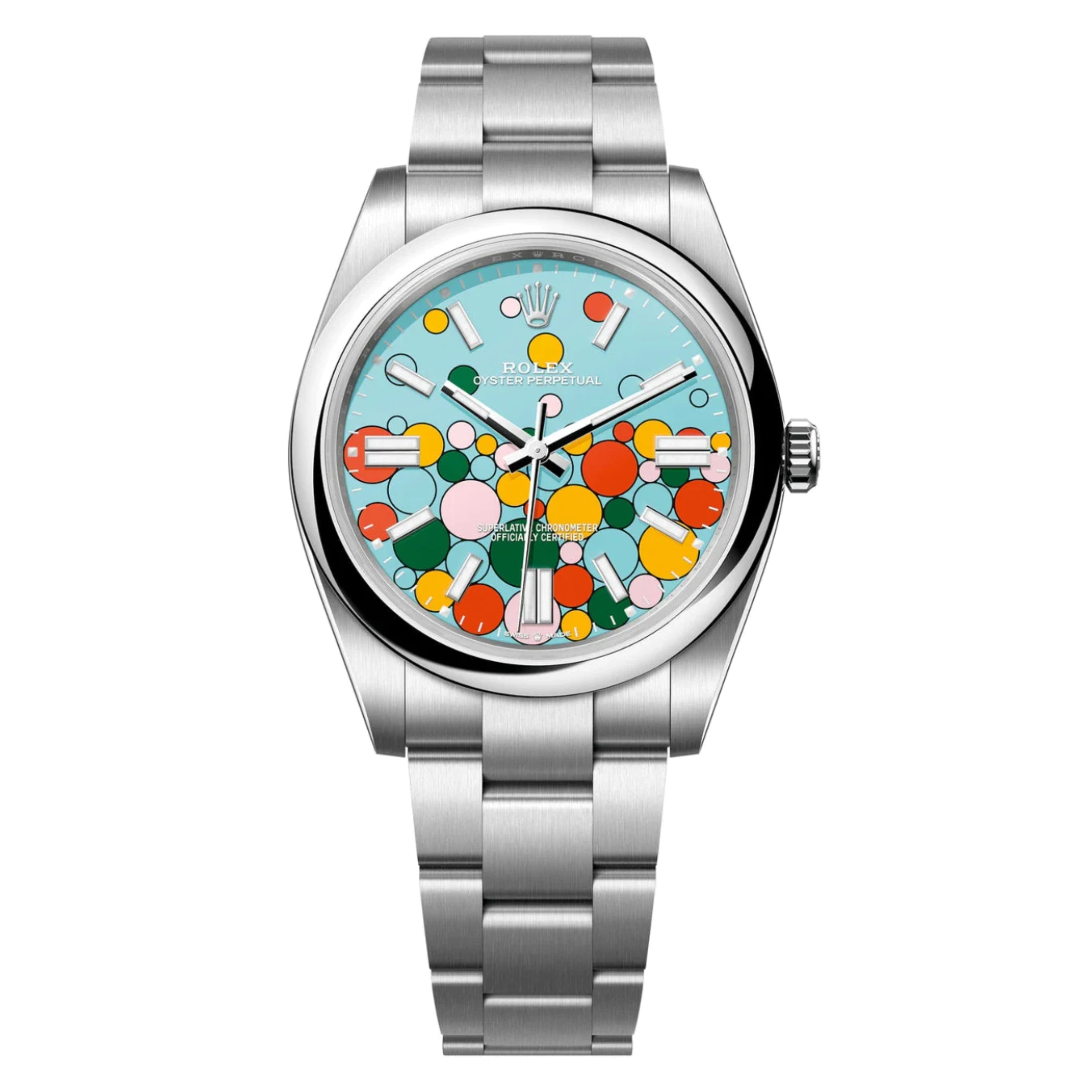 Oyster Perpetual with "Celebration" Dial Watch