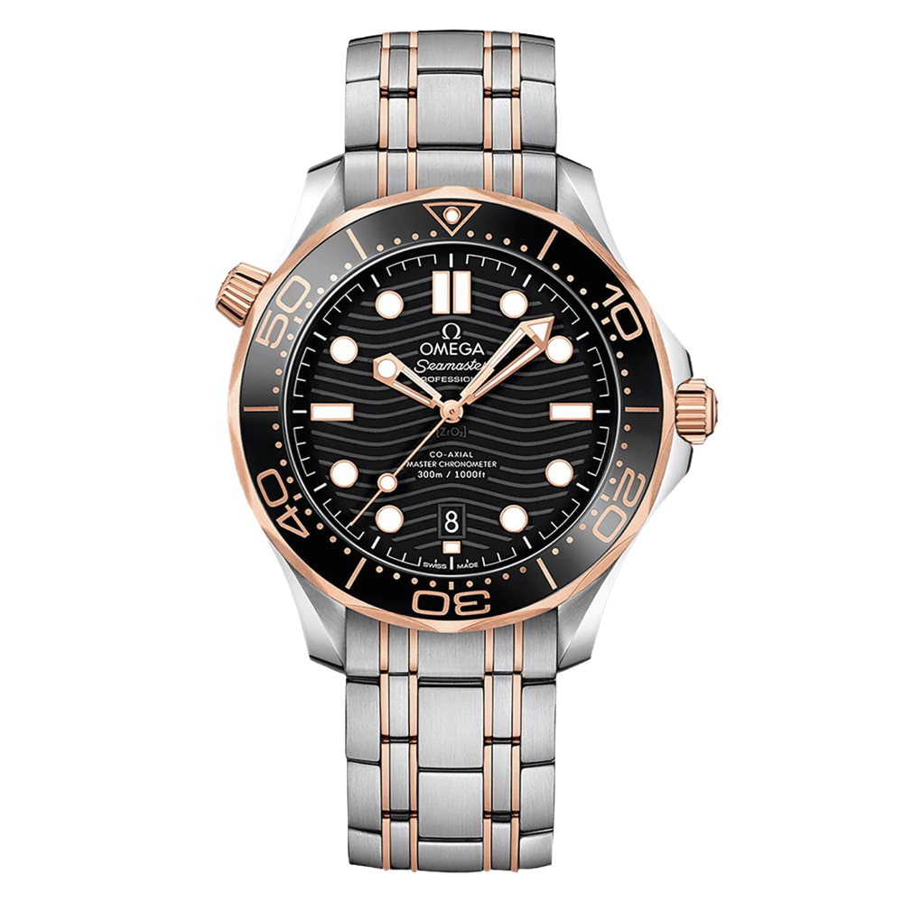 42 mm Steel & Sedna Gold On Steel Watch