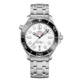 Diver 300M White Dial Men's Watch