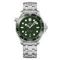 Diver 300M 42 mm Polished Green Ceramic Bezel & Dial Watch