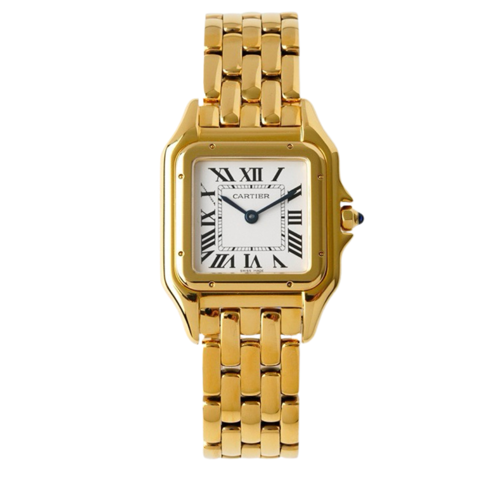 Mini Triple Loop Gold Quartz watch