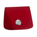Red Leather Watch Storage Box