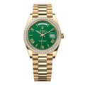 Day-Date 40 mm Green Ombre Dial Watch