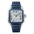 Blue Dial Stainless Steel Men's Watch