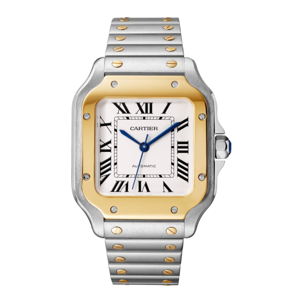 Medium Steel Yellow Gold Mens Watch
