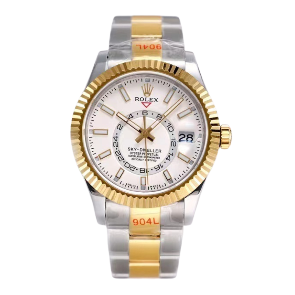 Two-Tone Yellow Gold & Stainless Steel Watch