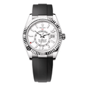White Gold With Intense White Dial and Oysterflex Bracelet Watch