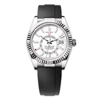 White Gold With Intense White Dial and Oysterflex Bracelet Watch