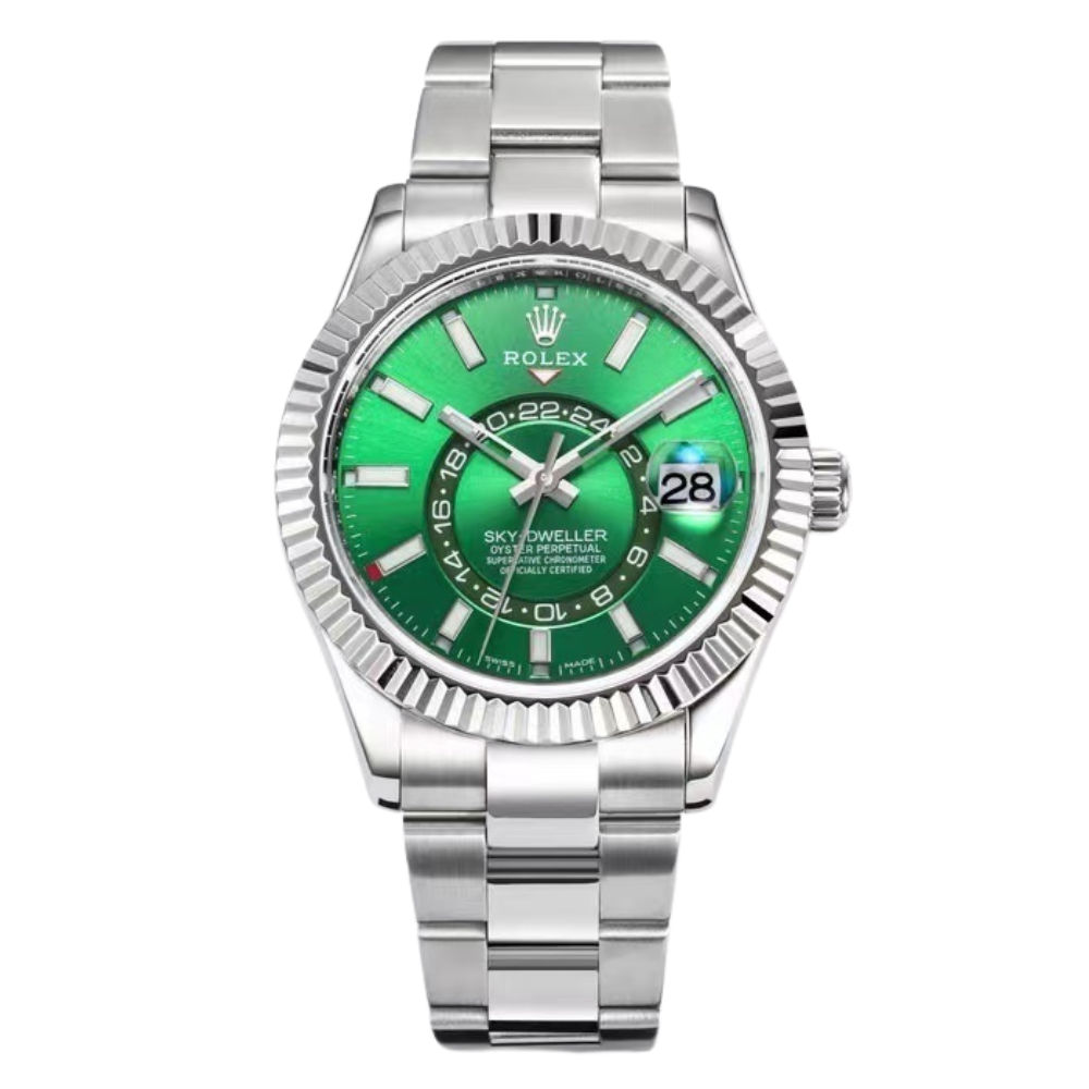 Mint Green Dial, Oystersteel Case Watch
