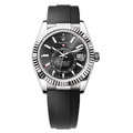 Sky-Dweller Bright Black Dial Oysterflex Bracelet Watch