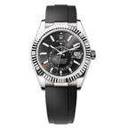 Sky-Dweller Bright Black Dial Oysterflex Bracelet Watch