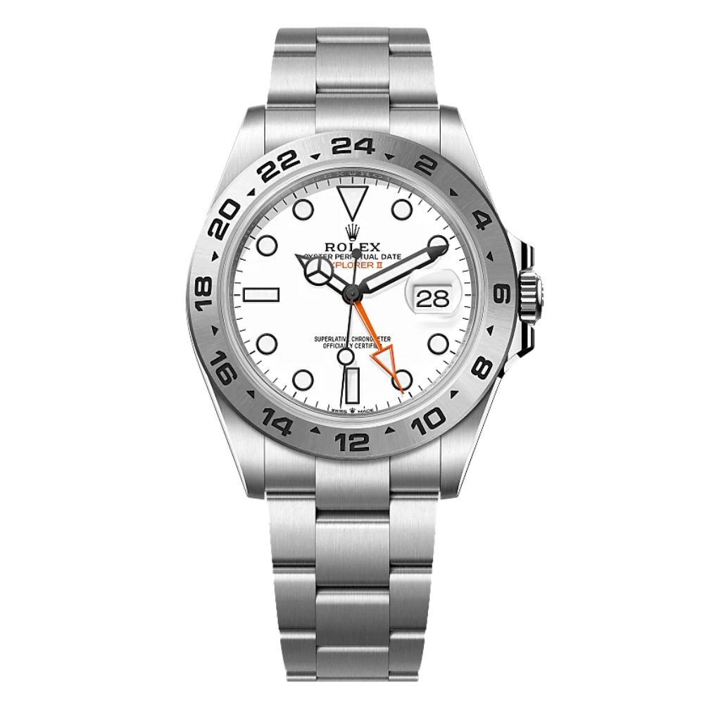 Explorer I Automatic Chronometer White Dial Watch