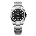 Oyster Perpetual With Black Dial and Oystersteel Bracelet Watch
