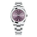 Oyster Perpetual 39 With Red Grape Dial Watch