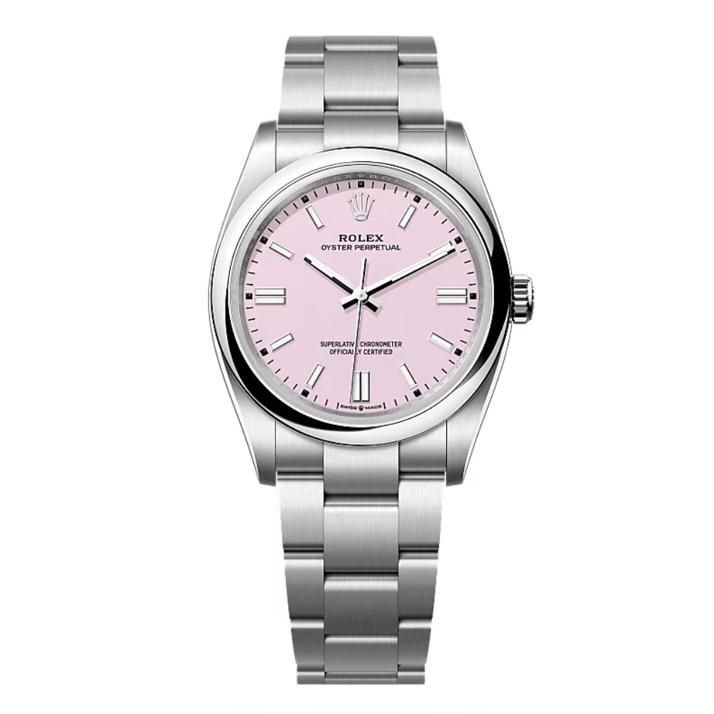 Oyster Perpetual 36mm “Candy Pink” Dial 126000 Watch