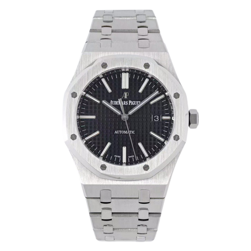 Black Dial with "Grande Tapisserie" Pattern Watch