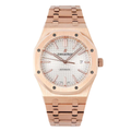 Automatic 41mm 18ct Rose Gold With Silver Dial Watch