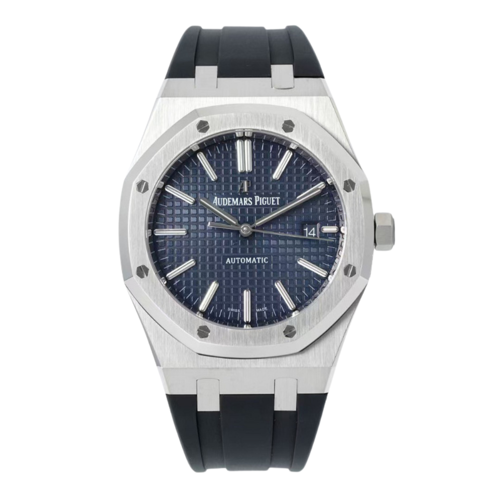 Blue Dial with Tapisserie Pattern Watch