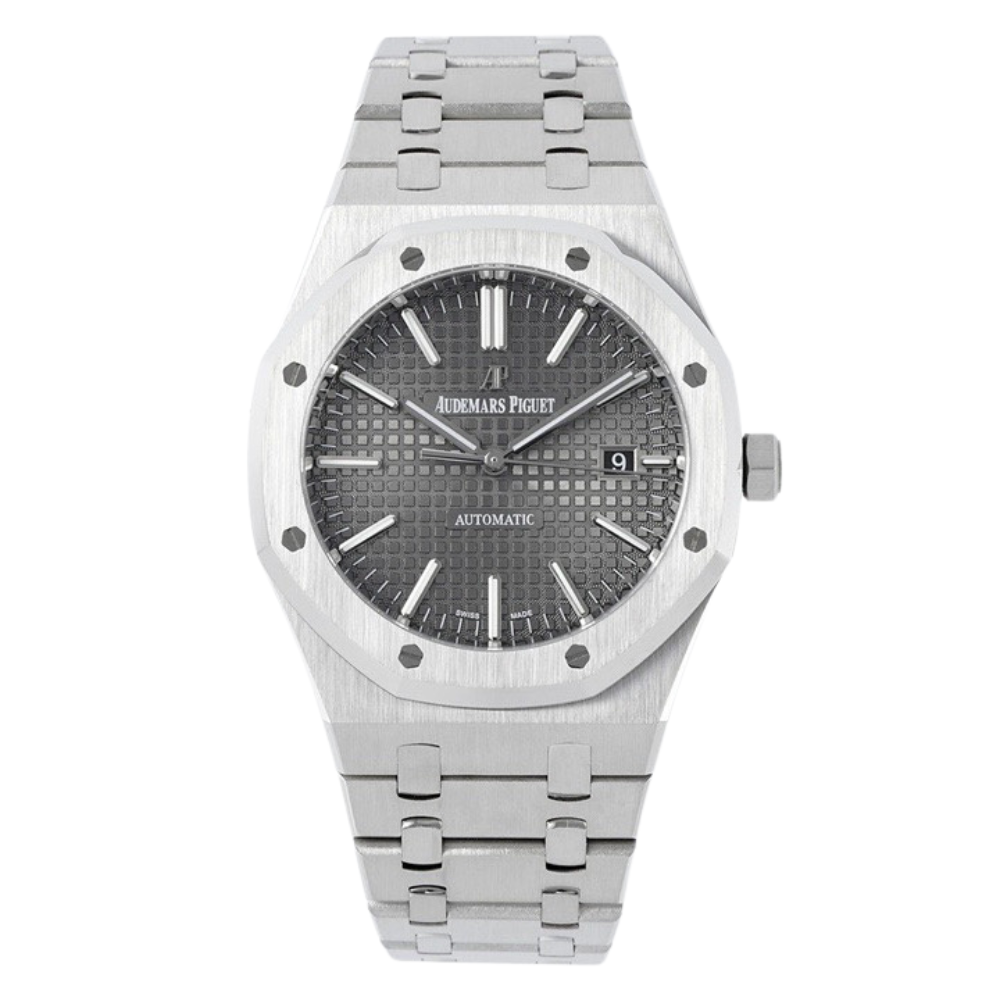 Stainless Steel With Slate Grey Dial Watch