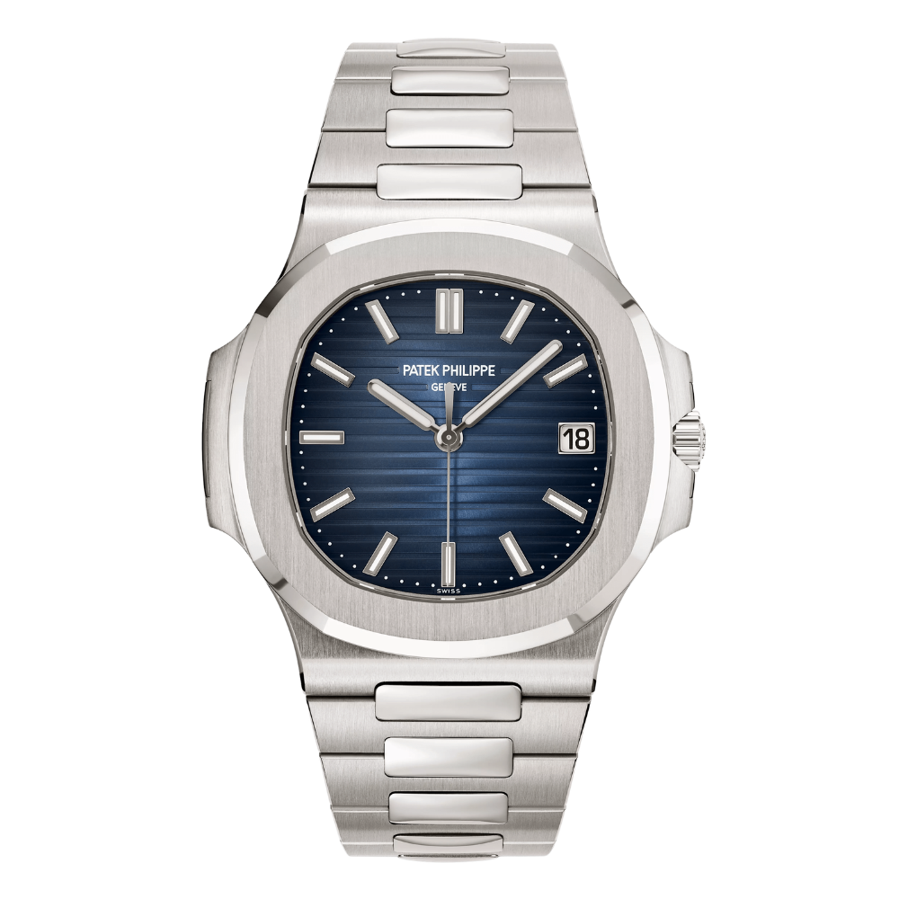 Stainless Steel Case & Distinctive Blue Dial Watch