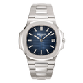 Stainless Steel Case & Distinctive Blue Dial Watch
