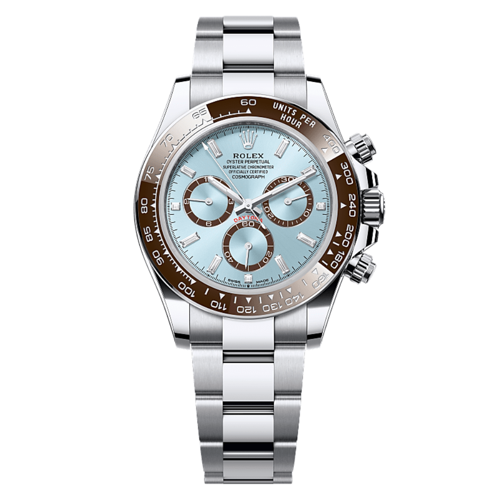 Cosmograph Daytona Platinum a Distinctive ice-blue Dial Watch