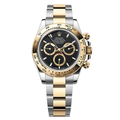 Cosmograph Daytona 40mm Oystersteel and Yellow Gold With Black Dial Watch