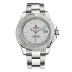 Yacht-Master 40 Stainless Steel Case With Platinum Dial Watch