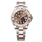 Yacht-Master 40 With Chocolate Dial & Rose Gold & Steel Rolesor Case Watch