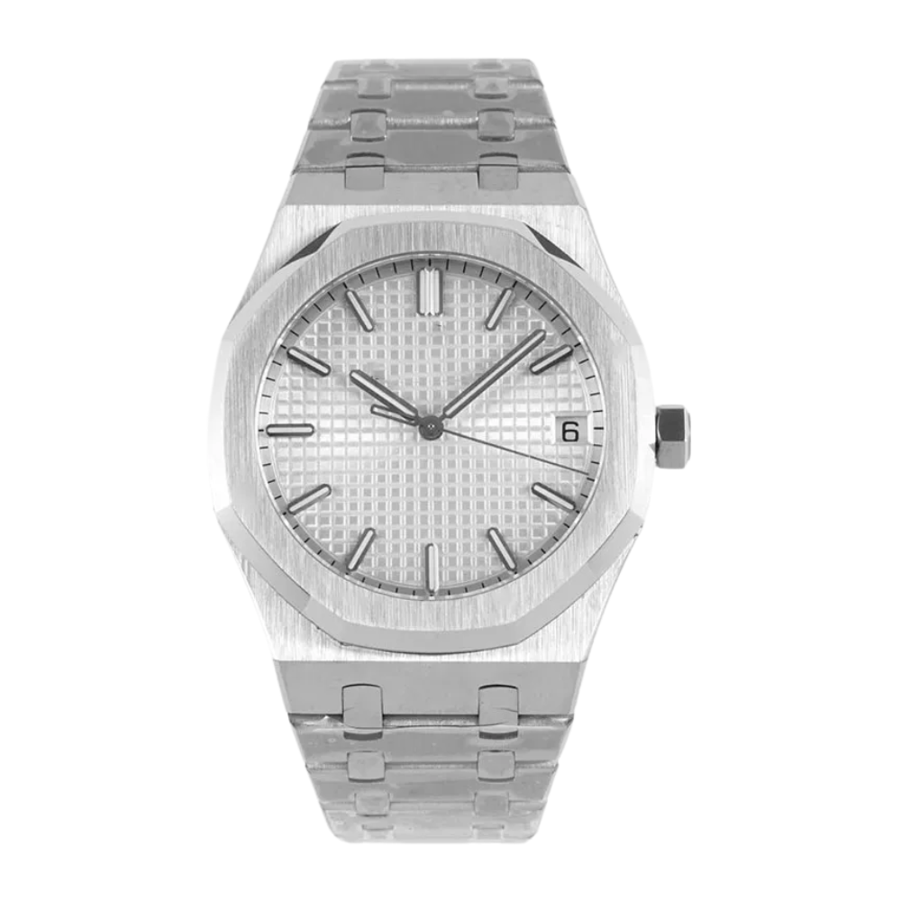 Stainless Steel Automatic Mechanical Wristwatch