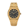 Men’s Royal Oak Metal Wristwatch – Gold-Toned Elegance with Functional Design