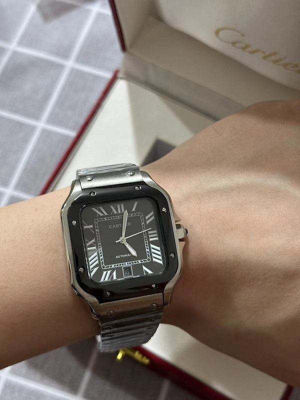 Steel Case With Gray Dial Watch