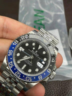 GMT-Master II Batman 40 mm Steel with Black Dial