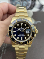 Submariner Date Oyster, 41 mm, Yellow Gold With Black Dial Watch