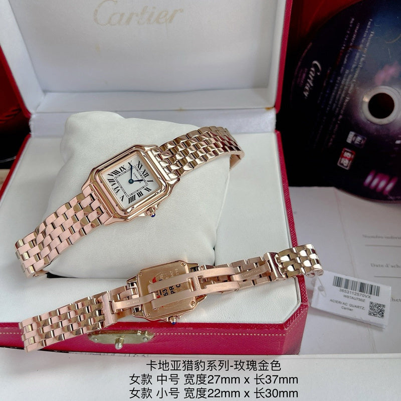 Rose Gold White Dial 30mm