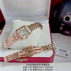 Rose Gold White Dial 30mm