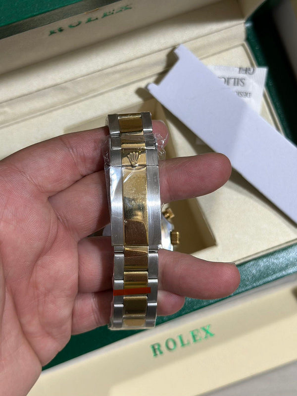 Cosmograph Daytona Two-Tone Stainless Steel & Yellow Gold Case With Oyster Bracelet Watch