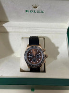 Cosmograph Daytona Everose Gold Chocolate Dial With Black Counters Watch