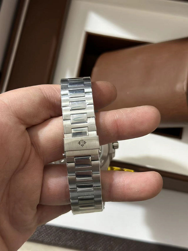 White Dial Stainless Steel Luxury Watch