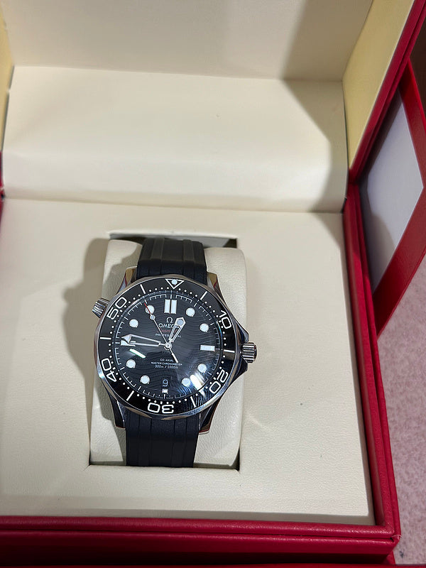 Diver 300M Co-Axial Master Chronometer With Rubber Belt Watch