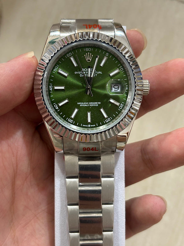 Perpetual Datejust36mm Green Dial Watch