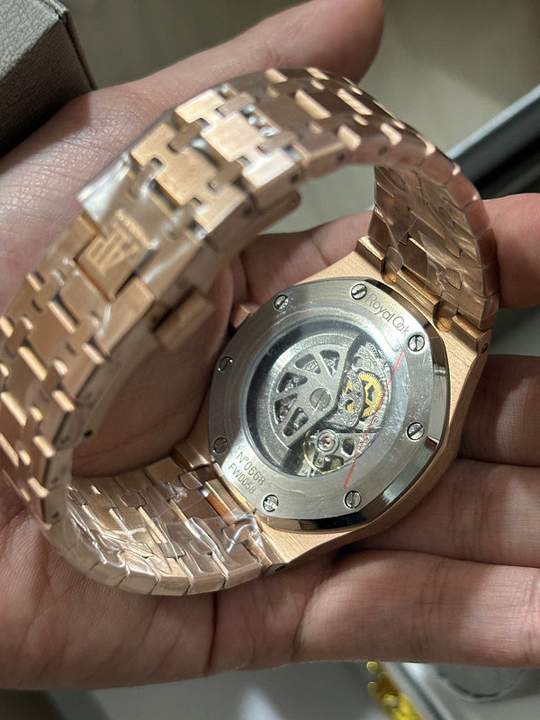 Double Balance Wheel Openworked Watch