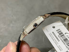 Santos Dumont Black Roman Numeral Dial Watch
