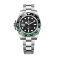 GMT-Master II 40 mm with a Black & Green Cerachrom